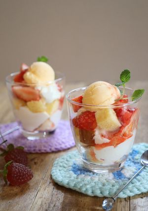 いちごトライフル-レシピのメイン写真