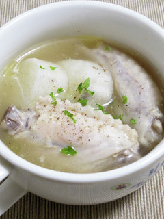 長芋と鶏肉の薬膳スープ-レシピのメイン写真