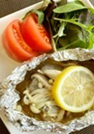 「減らソルト」白身魚のホイル焼き-レシピのメイン写真