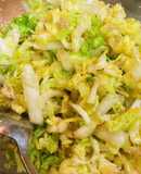 火を使わず白菜大量消費おかか和え