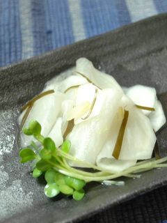 お酢だけで作るカブの浅漬け(マリネ)-レシピのメイン写真