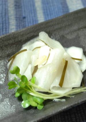 お酢だけで作るカブの浅漬け（マリネ）-レシピのメイン写真