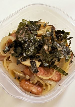 〜まるで生パスタ〜簡単ワンパン和風パスタ-レシピのメイン写真