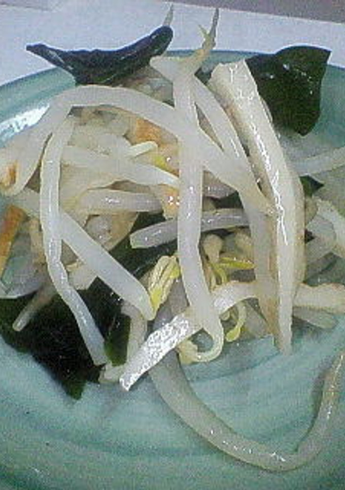 もやしとわかめの簡単酢の物？サラダ？-レシピのメイン写真