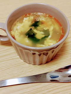 【使いきり】しいたけ軸とにんじん皮スープ-レシピのメイン写真