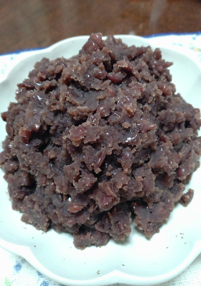 小豆あん2（ザラメを使ってみました）-レシピのメイン写真