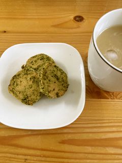 【使いきり】お茶の葉クッキー-レシピのメイン写真