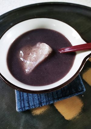 簡単ぜんざい（おしるこ）　炊飯器で　-レシピのメイン写真