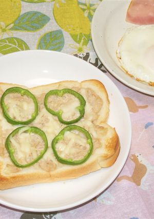 ツナトースト-レシピのメイン写真