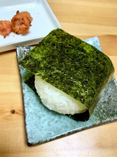 おにぎり 焼き明太子(炙り明太子)-レシピのメイン写真