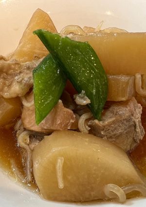 電気圧力鍋で簡単に大根と鶏もも肉の煮物-レシピのメイン写真