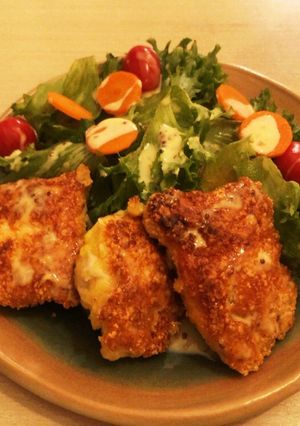 鶏胸カツのマスタードソースかけ-レシピのメイン写真