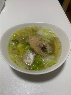 簡単!白菜とサバ缶(レモン&バジル)の鍋-レシピのメイン写真