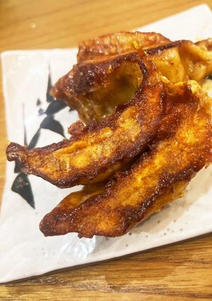 簡単冷凍餃子アレンジ！カレーチーズ餃子-レシピのメイン写真