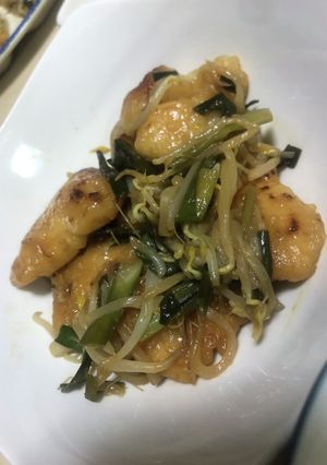 むね肉deレバニラ風炒め-レシピのメイン写真