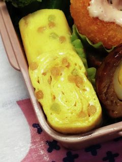 ぶぶあられ入り卵焼き-レシピのメイン写真