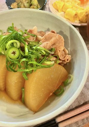 豚肉と大根のこっくり煮。-レシピのメイン写真