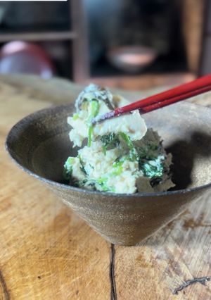 醤油麹でカンタン！ささみと芹の白和え-レシピのメイン写真