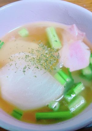 かぶのとろっ！甘コンソメスープ-レシピのメイン写真