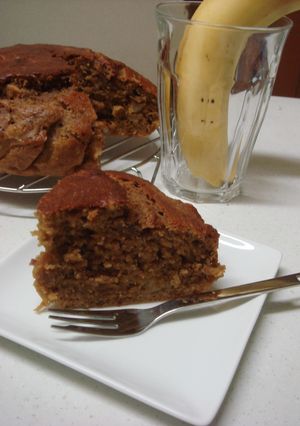 簡単混ぜるだけ♪コーヒーバナナケーキ♪-レシピのメイン写真