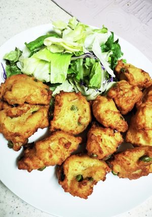 ◆はんぺんと枝豆のふんわり落とし揚げ◆-レシピのメイン写真