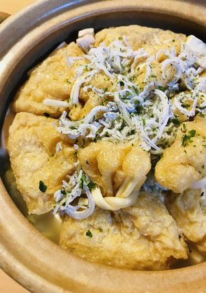 鍋の素●餅入り巾着のお鍋-レシピのメイン写真