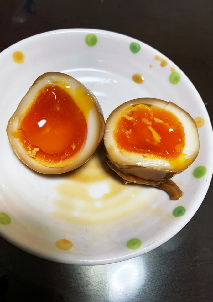 角煮と一緒に食べる甘めの味玉-レシピのメイン写真