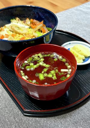つゆの素で即席お吸い物-レシピのメイン写真