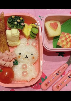 うさぎちゃん弁当-レシピのメイン写真