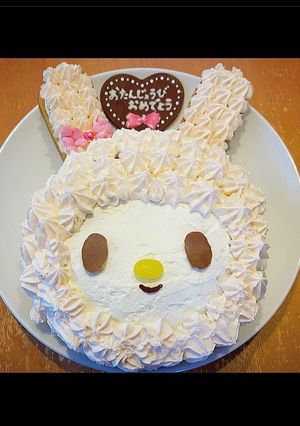マイメロちゃんケーキ-レシピのメイン写真