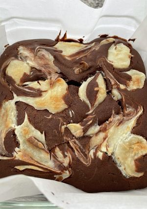 マーブルチーズチョコケーキ-レシピのメイン写真