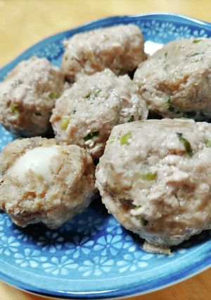 #豚ミンチ活用　うずら卵のスコッチ焼売♡-レシピのメイン写真