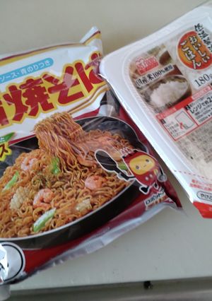 簡単！美味い！袋麺で本格ソバ飯を-レシピのメイン写真