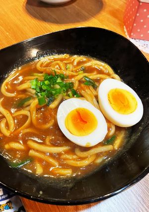 リメイク簡単お蕎麦屋さんのカレーうどん-レシピのメイン写真