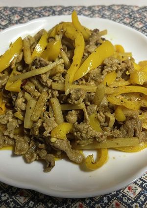 黄金の青椒肉絲-レシピのメイン写真