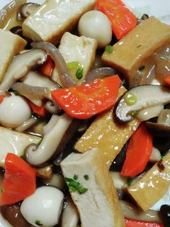 厚揚げとキノコのあっさり煮-レシピのメイン写真