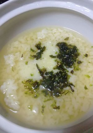 粉チーズとのりの雑炊-レシピのメイン写真