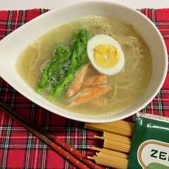 รูปของ ZENBUヌードルと昆布茶で簡単ラーメン