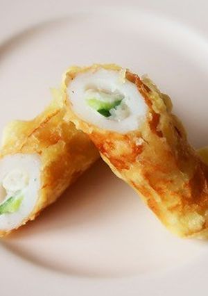 ちくわポテトサラダ揚げ-レシピのメイン写真