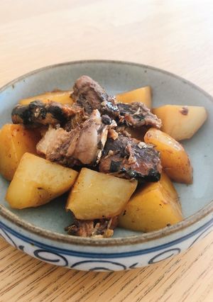 缶詰で簡単☆いわしとじゃがいもの甘辛煮-レシピのメイン写真