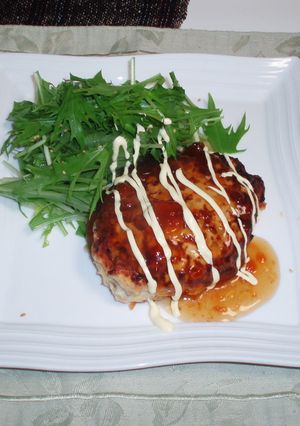 鶏ハンバーグ-レシピのメイン写真