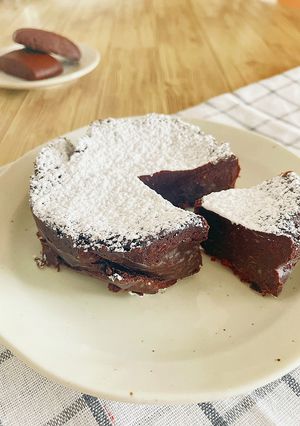レンジで2分!濃厚ガトーショコラ-レシピのメイン写真