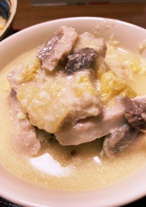 寒鰤と白菜の酒粕クリーム煮-レシピのメイン写真