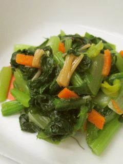 青菜のなめたけ和え-レシピのメイン写真