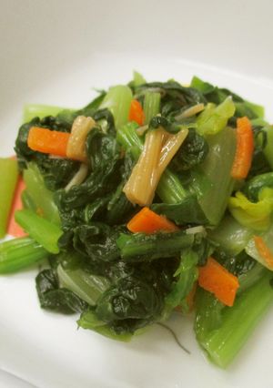 青菜のなめたけ和え-レシピのメイン写真