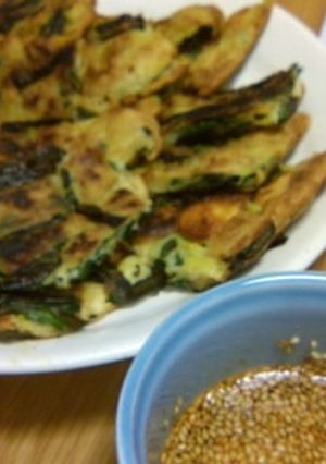 ニラとチーカマのチヂミ-レシピのメイン写真