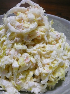 白菜とカニ缶のサラダ-レシピのメイン写真
