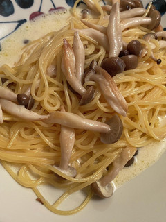 きのこクリームパスタ-レシピのメイン写真