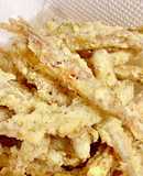 サクサク☆揚げ焼き！青のりワカサギ