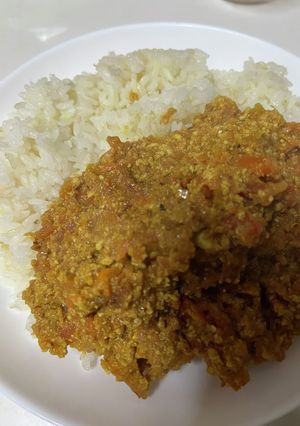 豆腐とにんじんのキーマカレー-レシピのメイン写真